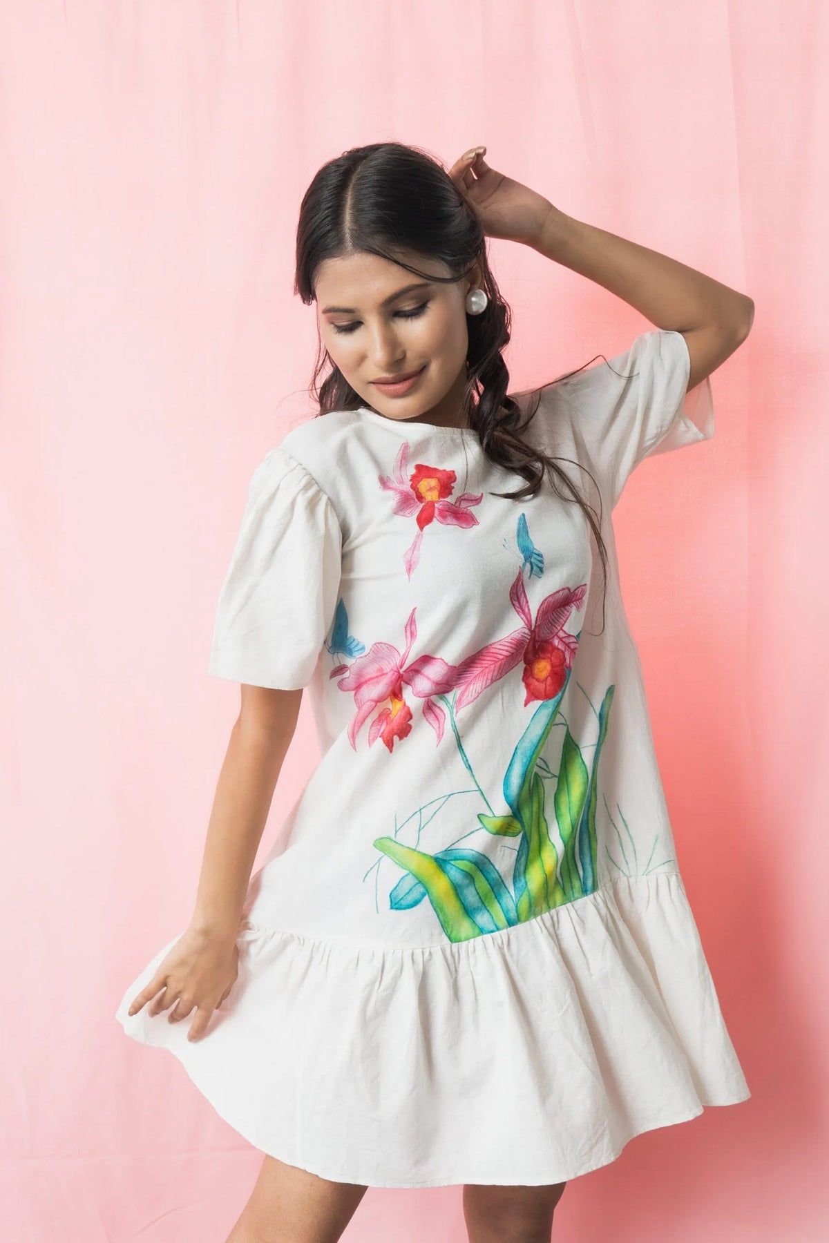 Handpainted Boxy dress