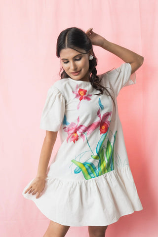 Handpainted Boxy dress