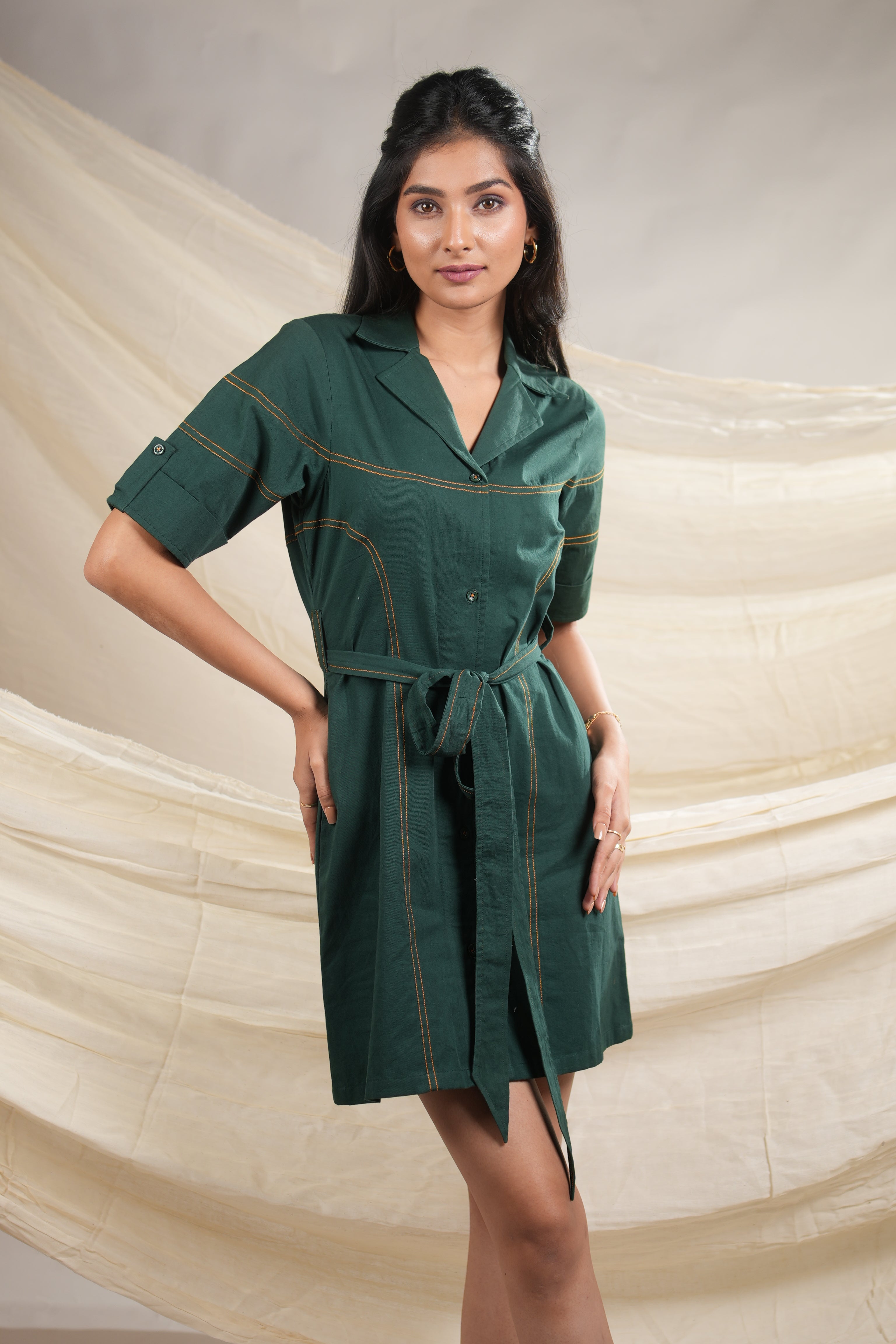 Twill dress