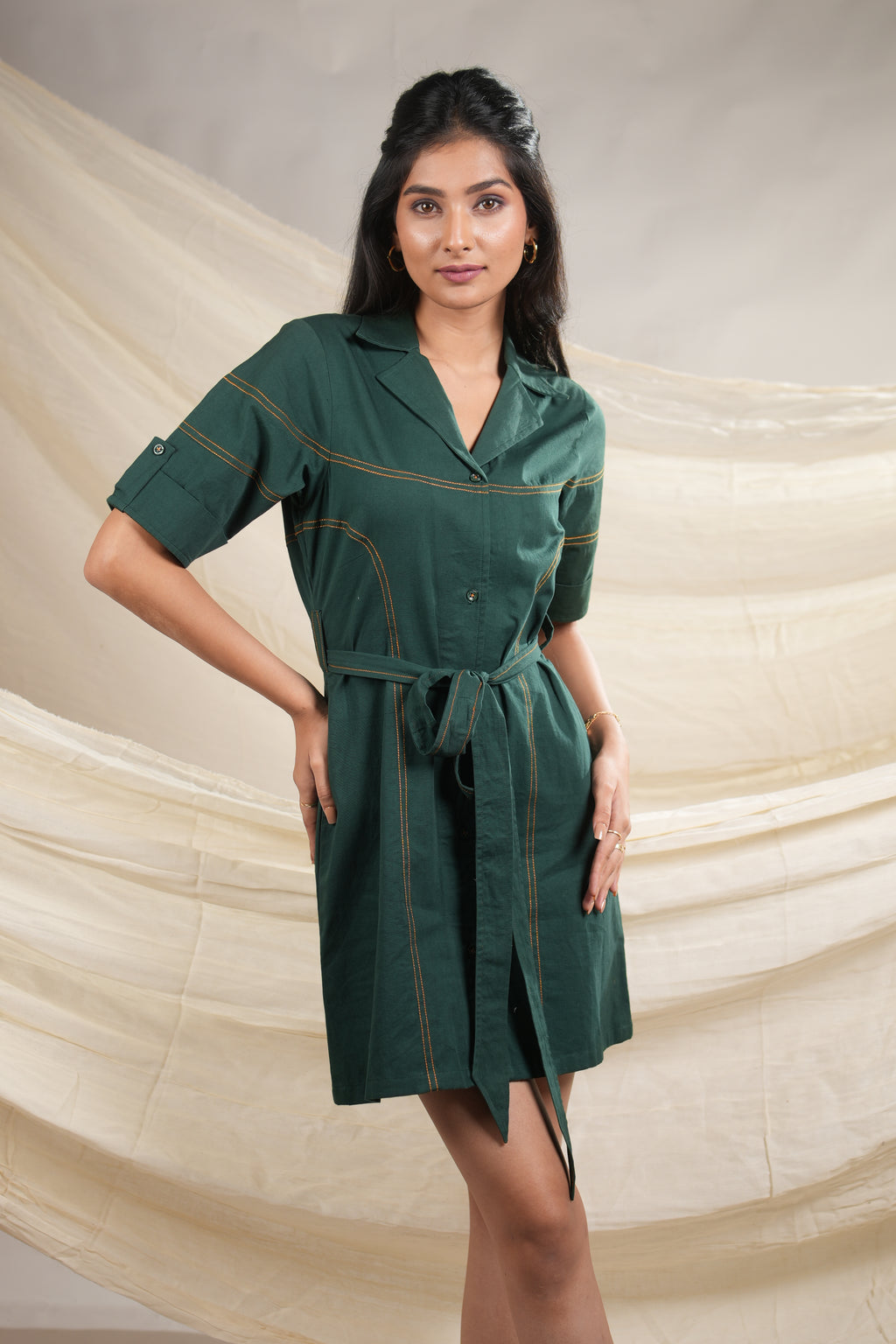 Twill dress
