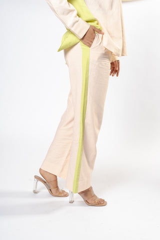 Mint Edge Color Block Co-ord Set
