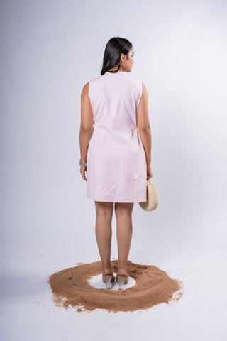 Coral bloom dress