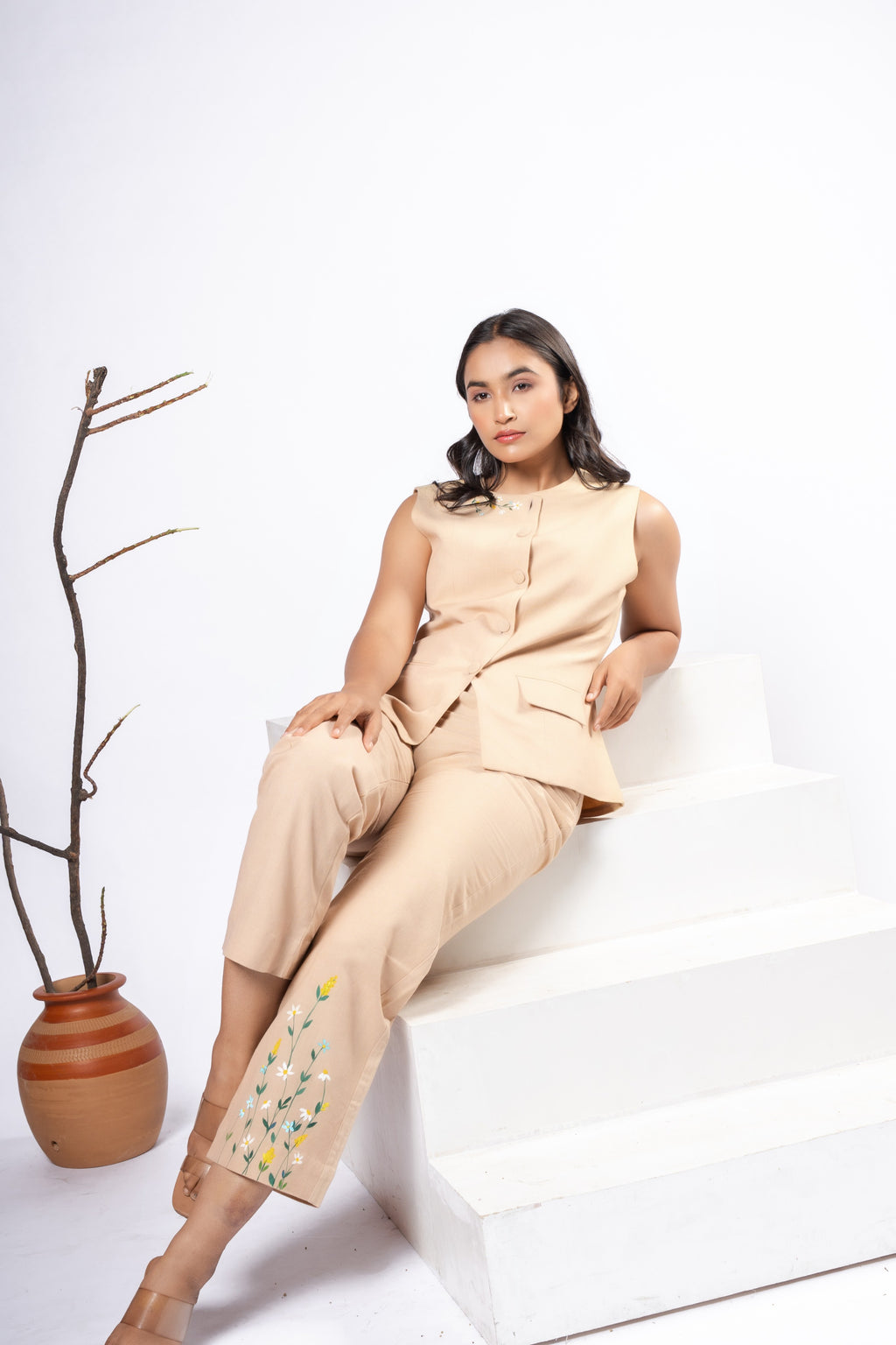 Wildflower Whimsy Linen Set