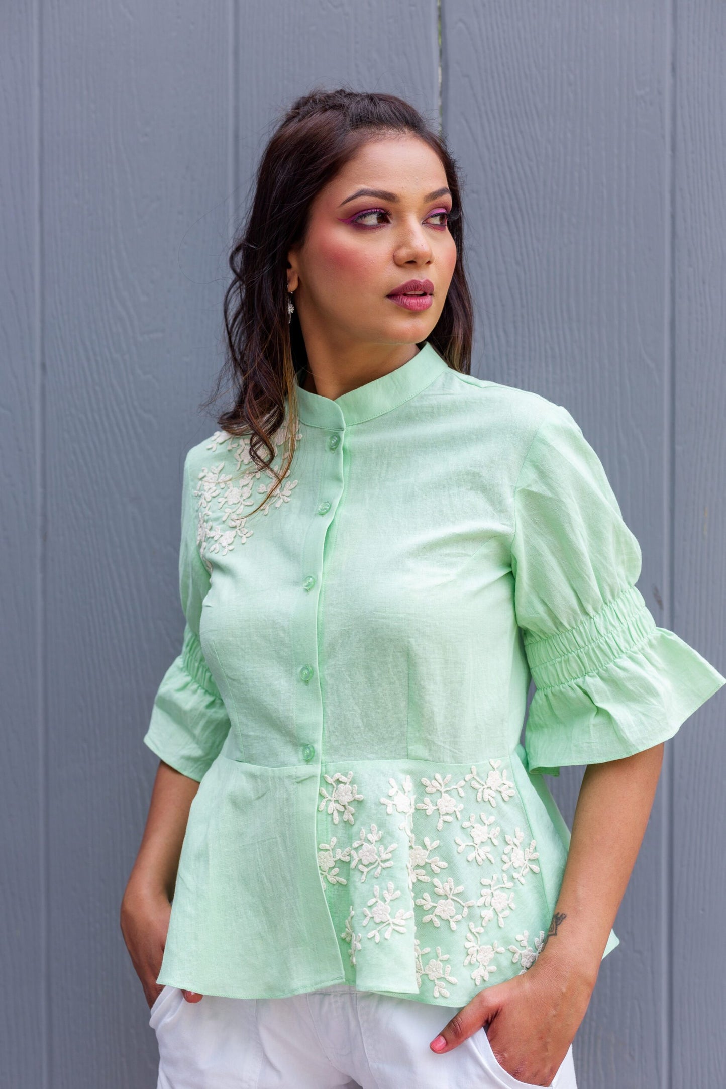 Mint top – Prestine flora