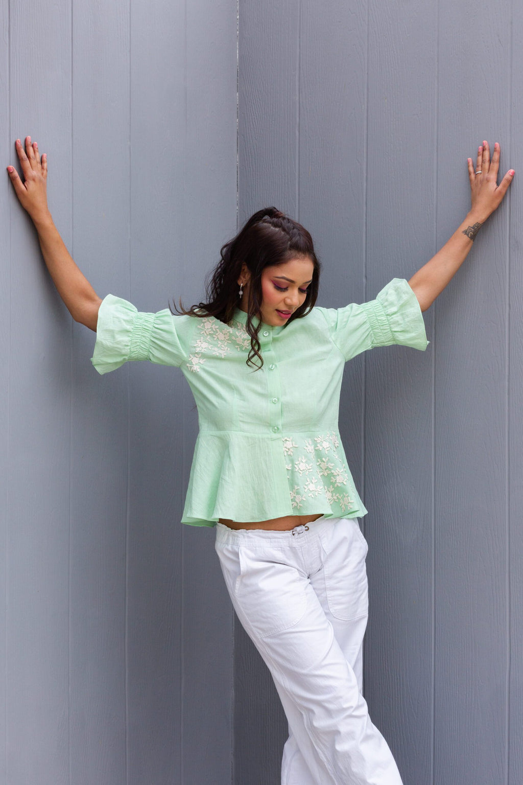 Mint top – Prestine flora