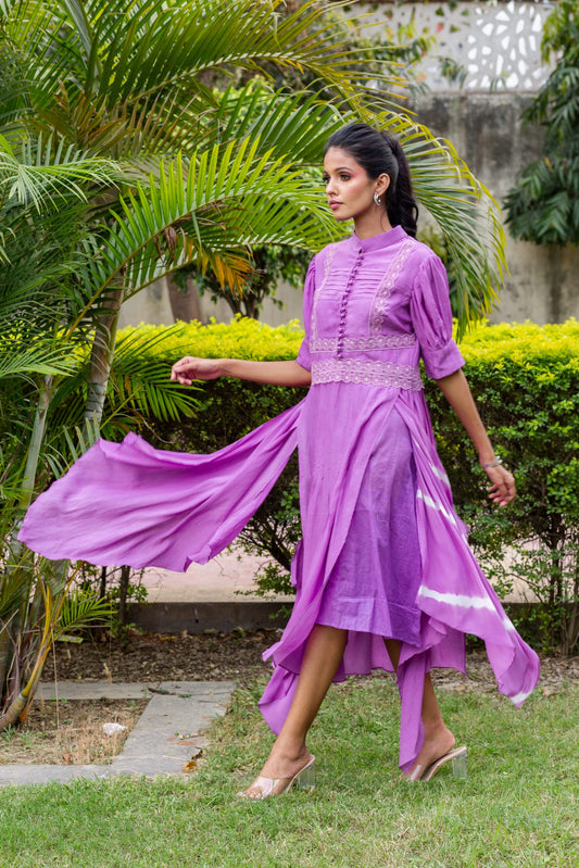 Lavender trail – Purple dress