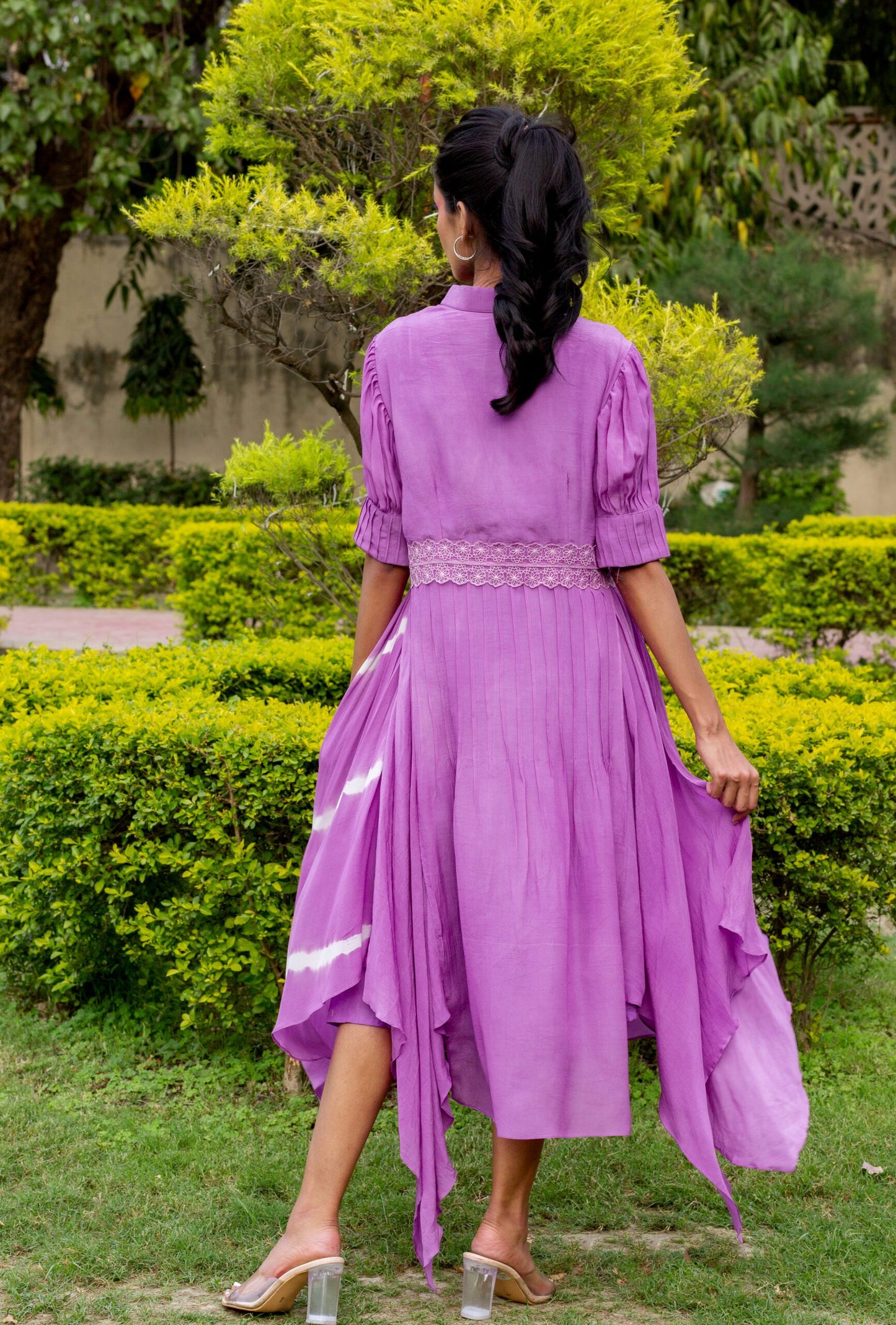 Lavender trail – Purple dress